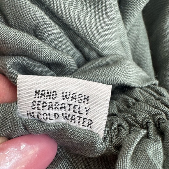 Women's Green Maxi Skirt - Picture 5 of 5